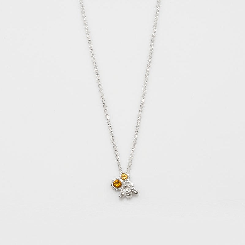 
            
                Load image into Gallery viewer, Small Honey Bee Pendant
            
        